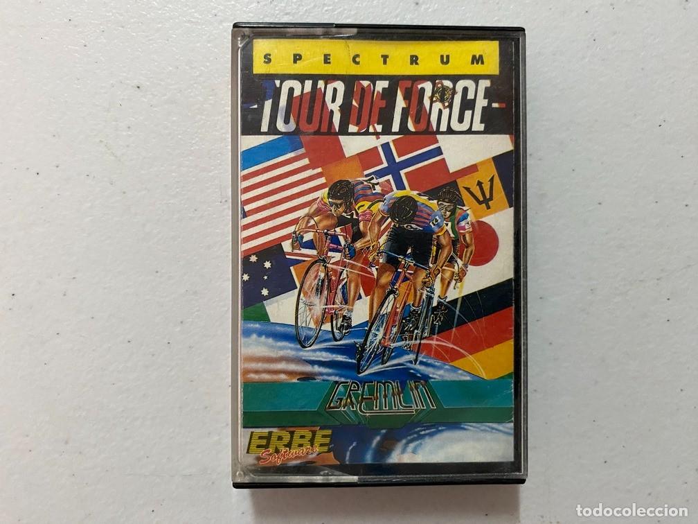 Videojuegos y consolas: TOUR DE FORCE - VIDEOJUEGO SPECTRUM - Foto 1
