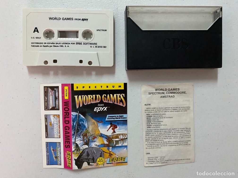 Videojuegos y consolas: WORLD GAMES - VIDEOJUEGO SPECTRUM - Foto 2