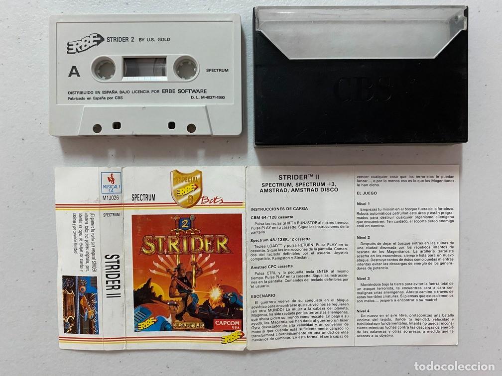 Videojuegos y consolas: STRIDER 2 - VIDEOJUEGO SPECTRUM - Foto 2