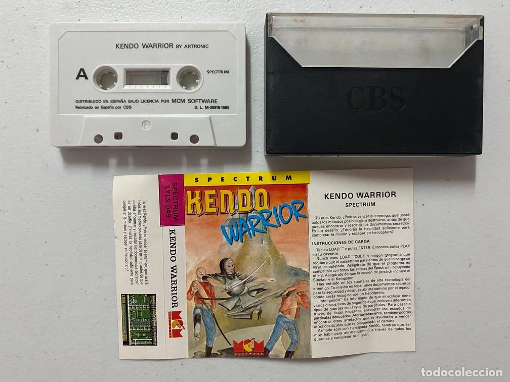Videojuegos y consolas: KENDO WARRIOR - VIDEOJUEGO SPECTRUM - Foto 2