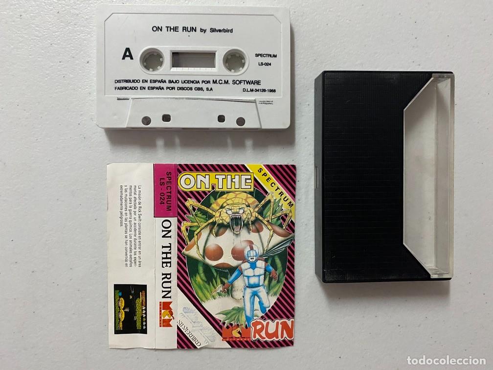 Videojuegos y consolas: ON THE RUN - VIDEOJUEGO SPECTRUM - Foto 2