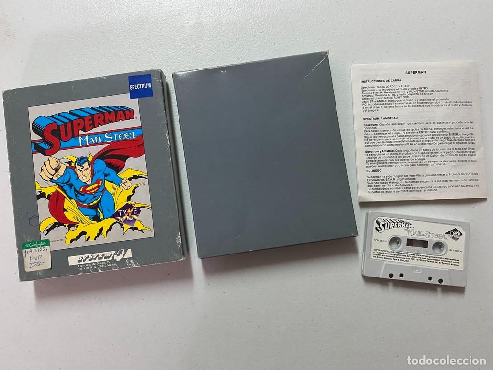 Videojuegos y consolas: SUPERMAN - VIDEOJUEGO SPECTRUM SINCLAIR - Foto 5