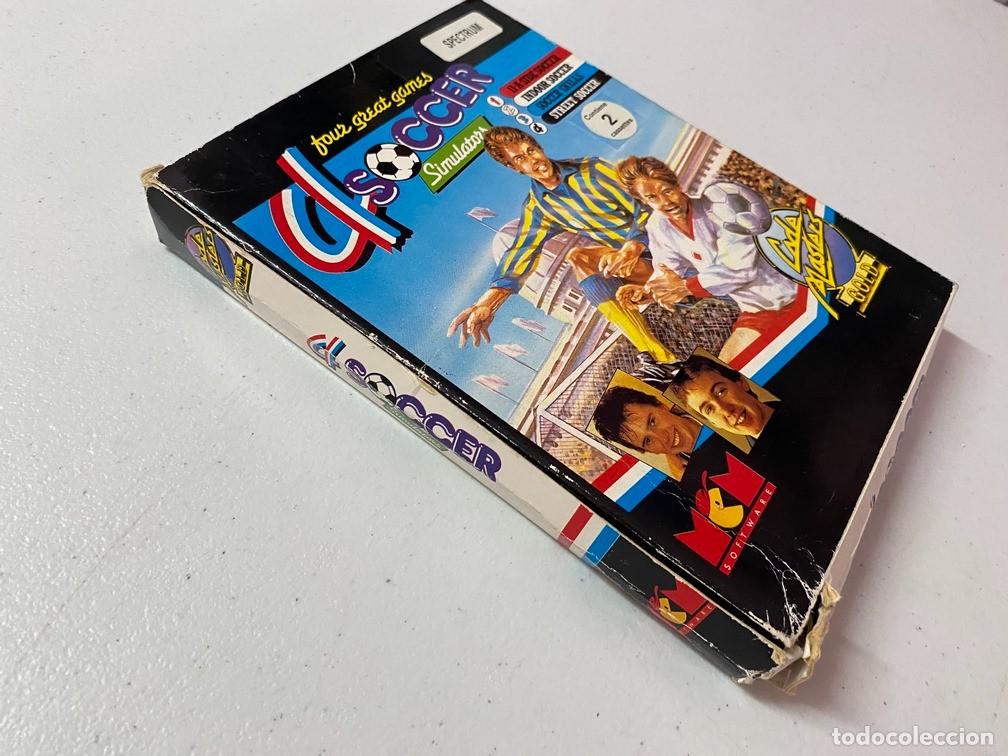 Videojuegos y consolas: 4 SOCCER SIMULATOR - VIDEOJUEGO SPECTRUM SINCLAIR - Foto 2