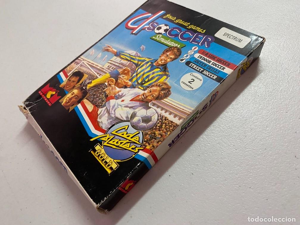 Videojuegos y consolas: 4 SOCCER SIMULATOR - VIDEOJUEGO SPECTRUM SINCLAIR - Foto 3