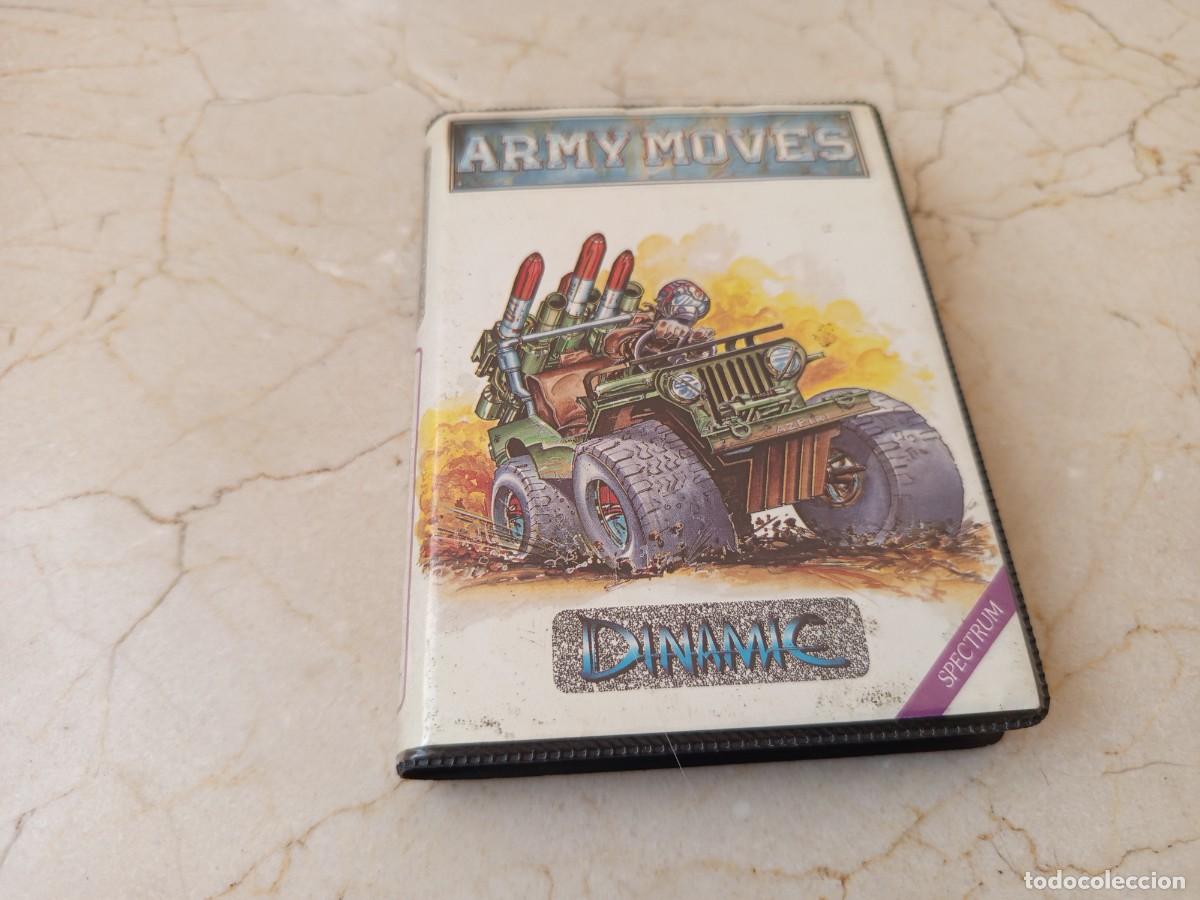 Videojuegos y consolas: RARISIMO JUEGO SPECTRUM ARMY MOVES. DINAMIC - Foto 1