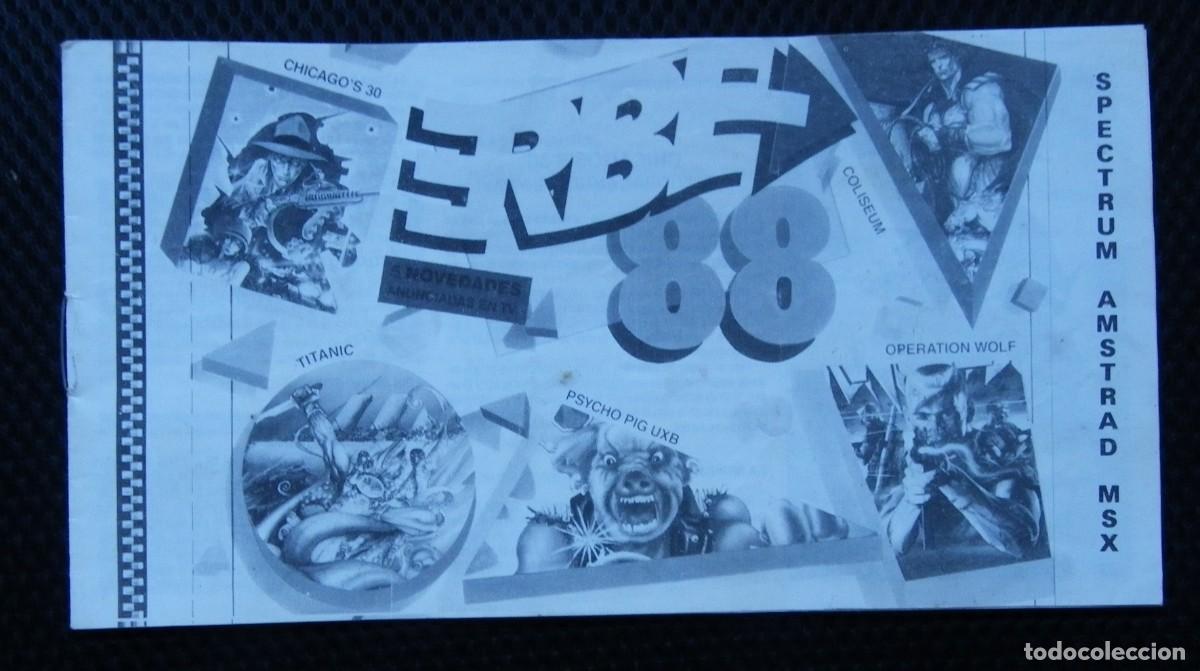 Videojuegos y consolas: INTRUCCIONES ERBE 88 - Foto 1