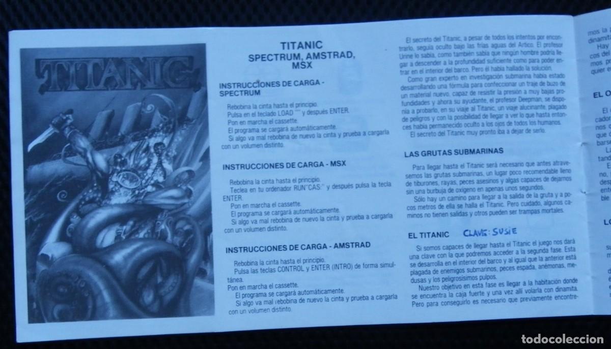 Videojuegos y consolas: INTRUCCIONES ERBE 88 - Foto 3
