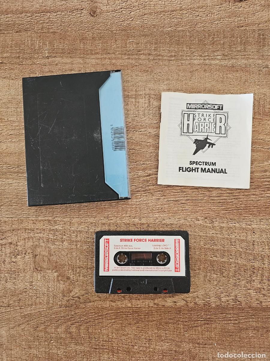 Videojuegos y consolas: SPECTRUM CINTA CASSETTE - STRIKE FORCE HARRIER - MIRRORSOFT - Foto 2