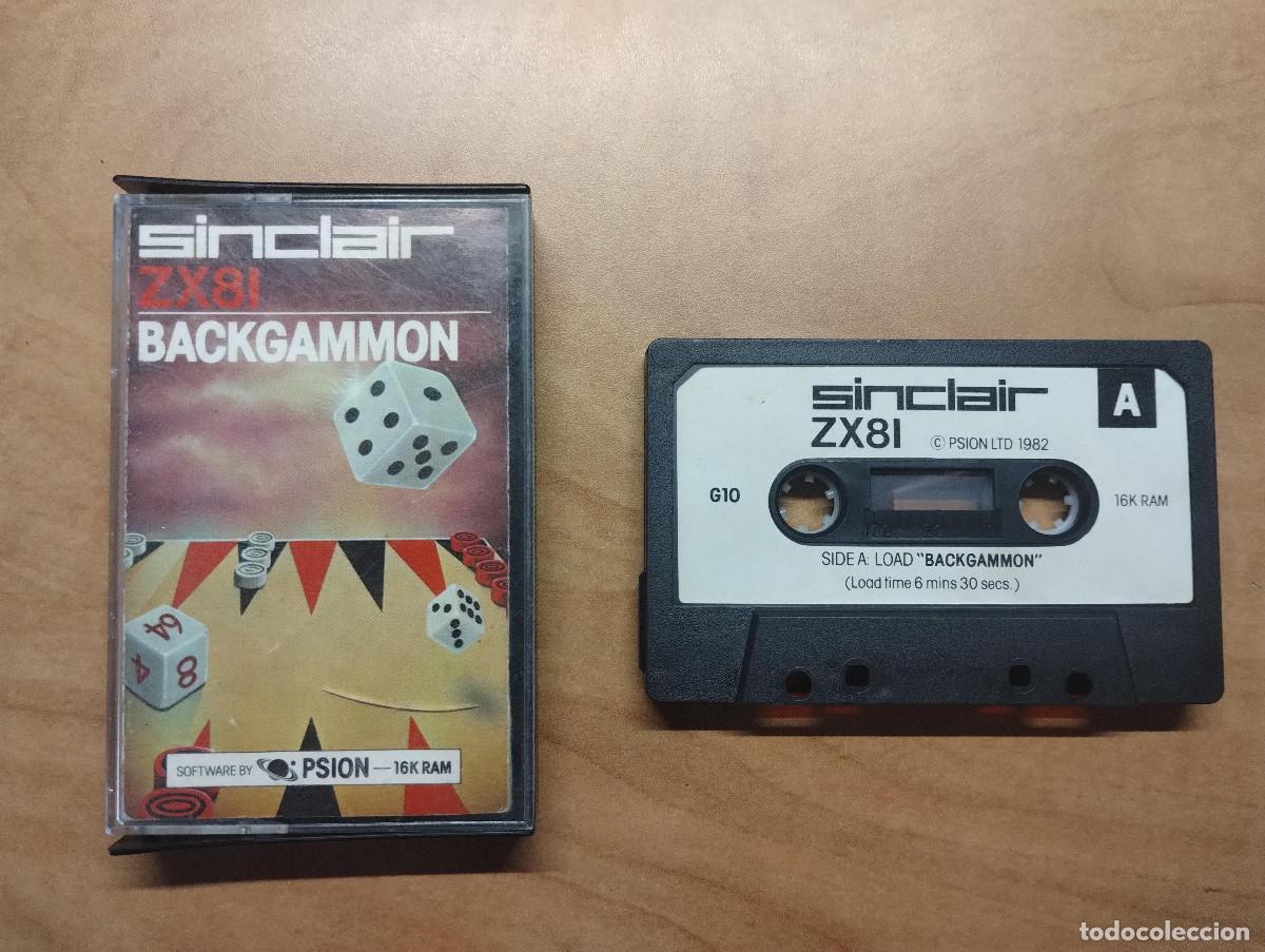 Videojuegos y consolas: Juego Sinclair ZX81 Backgammon - Foto 1