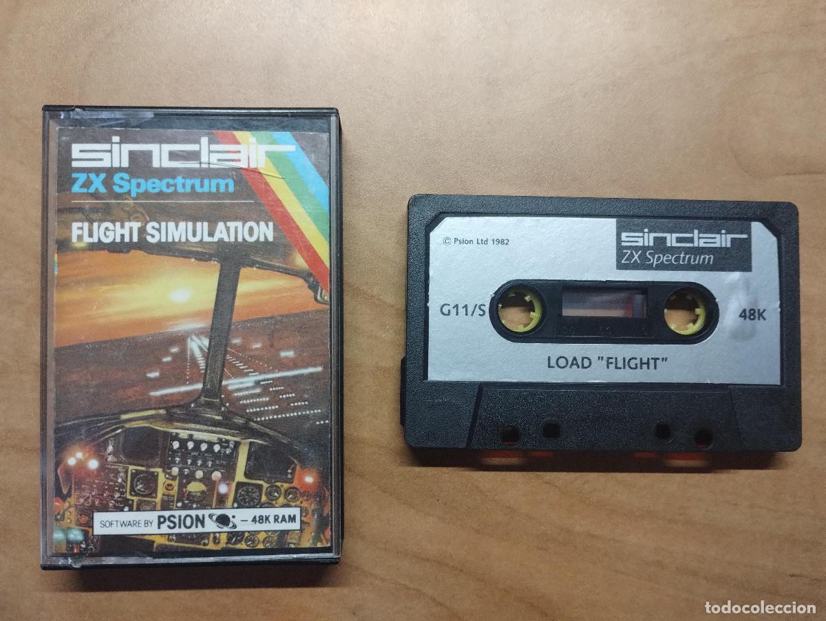Videojuegos y consolas: Juego ZX Spectrum Flight Simulation - Foto 1