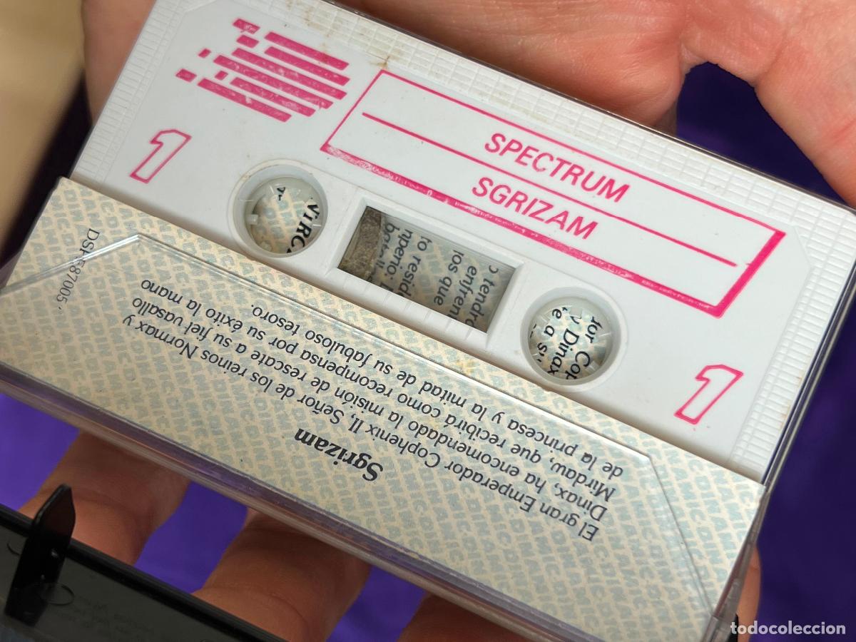 Videojuegos y consolas: JUEGO SPECTRUM EN CASETE SGRIZAM DE DINAMIC - Foto 3