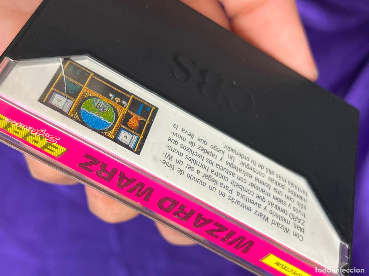 Videojuegos y consolas: JUEGO SPECTRUM EN CASETE WIZARD WAR - Foto 2