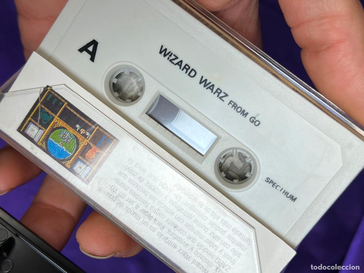 Videojuegos y consolas: JUEGO SPECTRUM EN CASETE WIZARD WAR - Foto 3