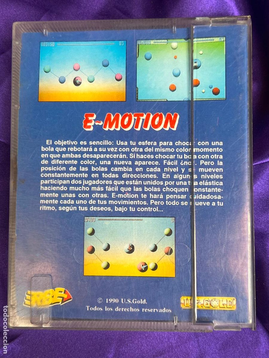 Videojuegos y consolas: JUEGO SPECTRUM EN CASETE E MOTION - Foto 2