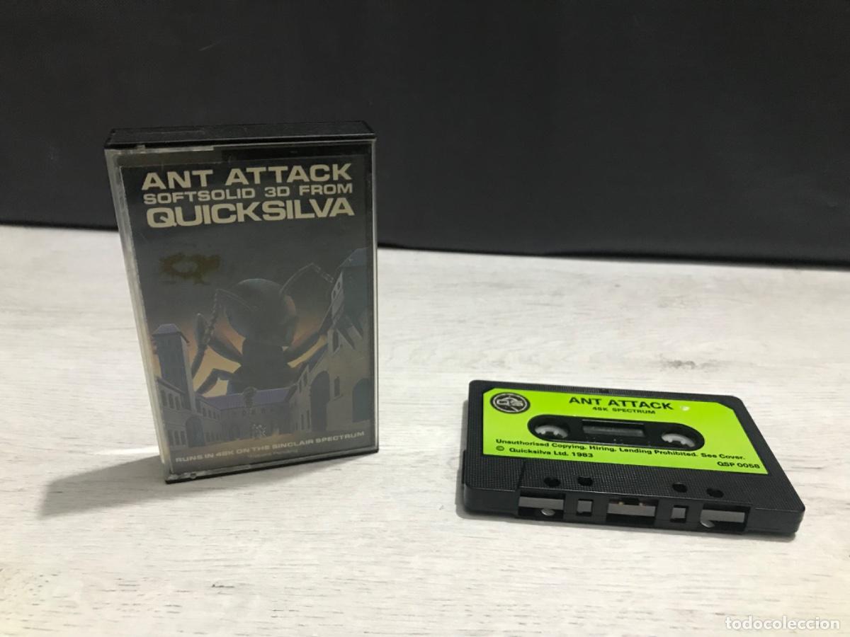 Videojuegos y consolas: Juego para Spectrum Ant Attack - Foto 1