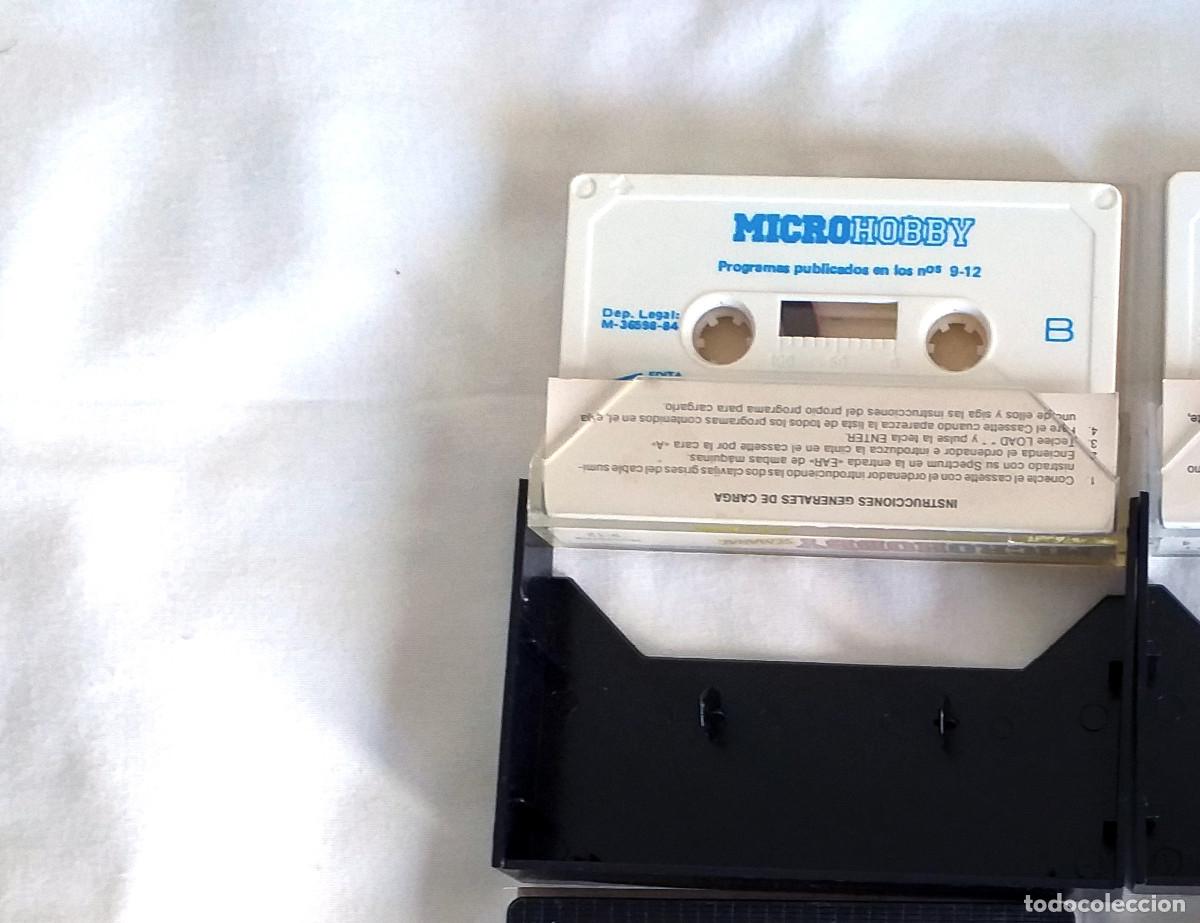 Videojuegos y consolas: Cassette Microhobby Semanal ZX Spectrum Programas 9-12 - Foto 4