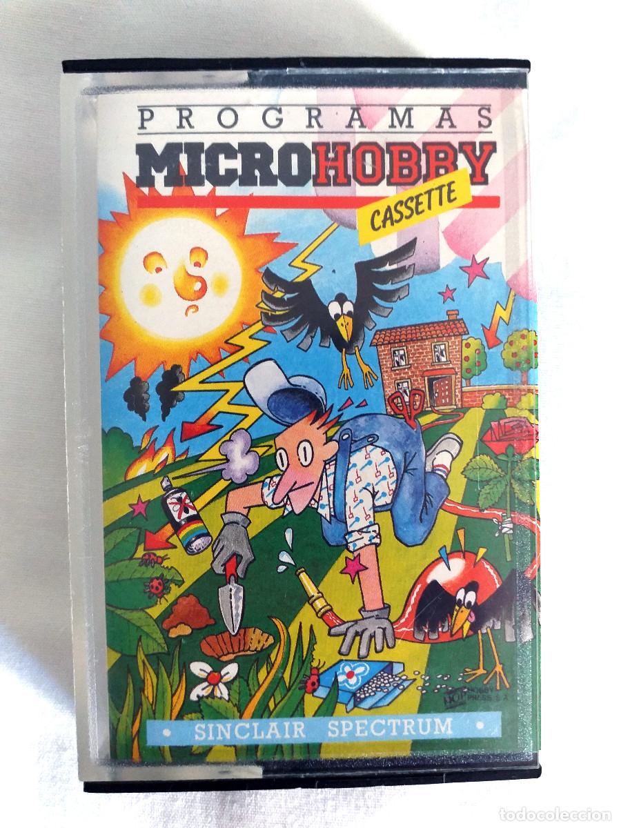Videojuegos y consolas: Cassette Microhobby N&uacute;mero 4 ZX Spectrum - Foto 1