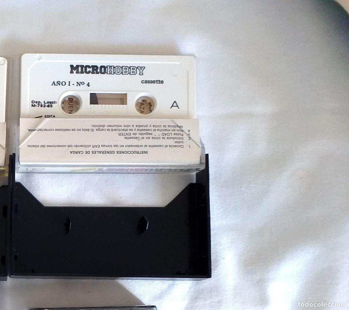 Videojuegos y consolas: Cassette Microhobby N&uacute;mero 4 ZX Spectrum - Foto 2