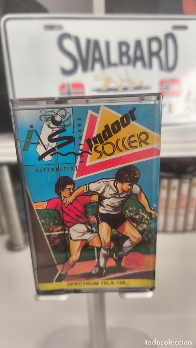 Videojuegos y consolas: Indoor Soccer - Spectrum (Cassette) - Foto 1