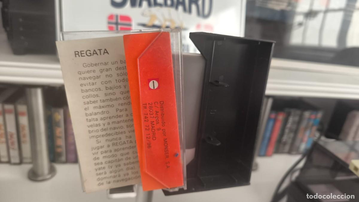 Videojuegos y consolas: Regata Juego 48K Sepectrum (Cassette) - Foto 4