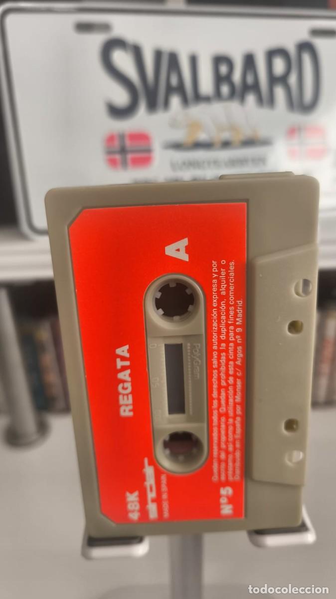 Videojuegos y consolas: Regata Juego 48K Sepectrum (Cassette) - Foto 5