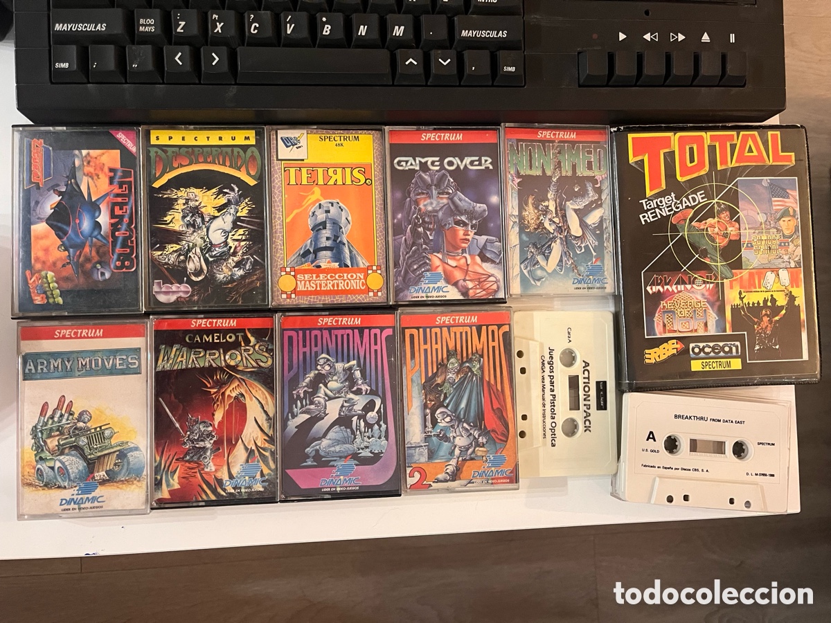 Videojuegos y consolas: Pack de ZX Spectrum +2 - Foto 2