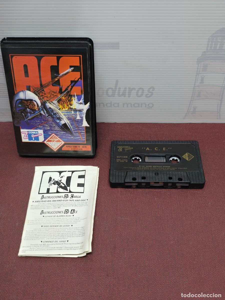 Videojuegos y consolas: Juego ACE Spectrum Cassette / Espa&ntilde;ol - Foto 1