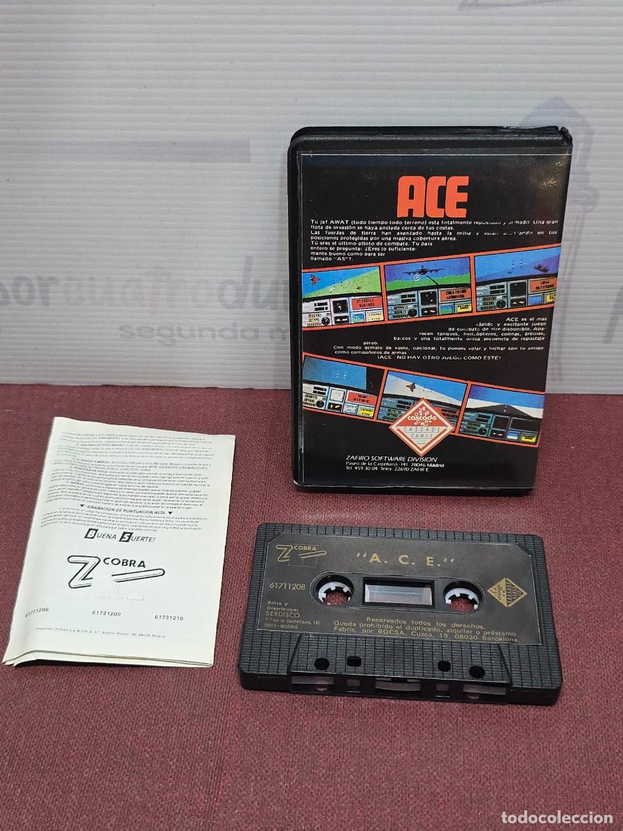 Videojuegos y consolas: Juego ACE Spectrum Cassette / Espa&ntilde;ol - Foto 2