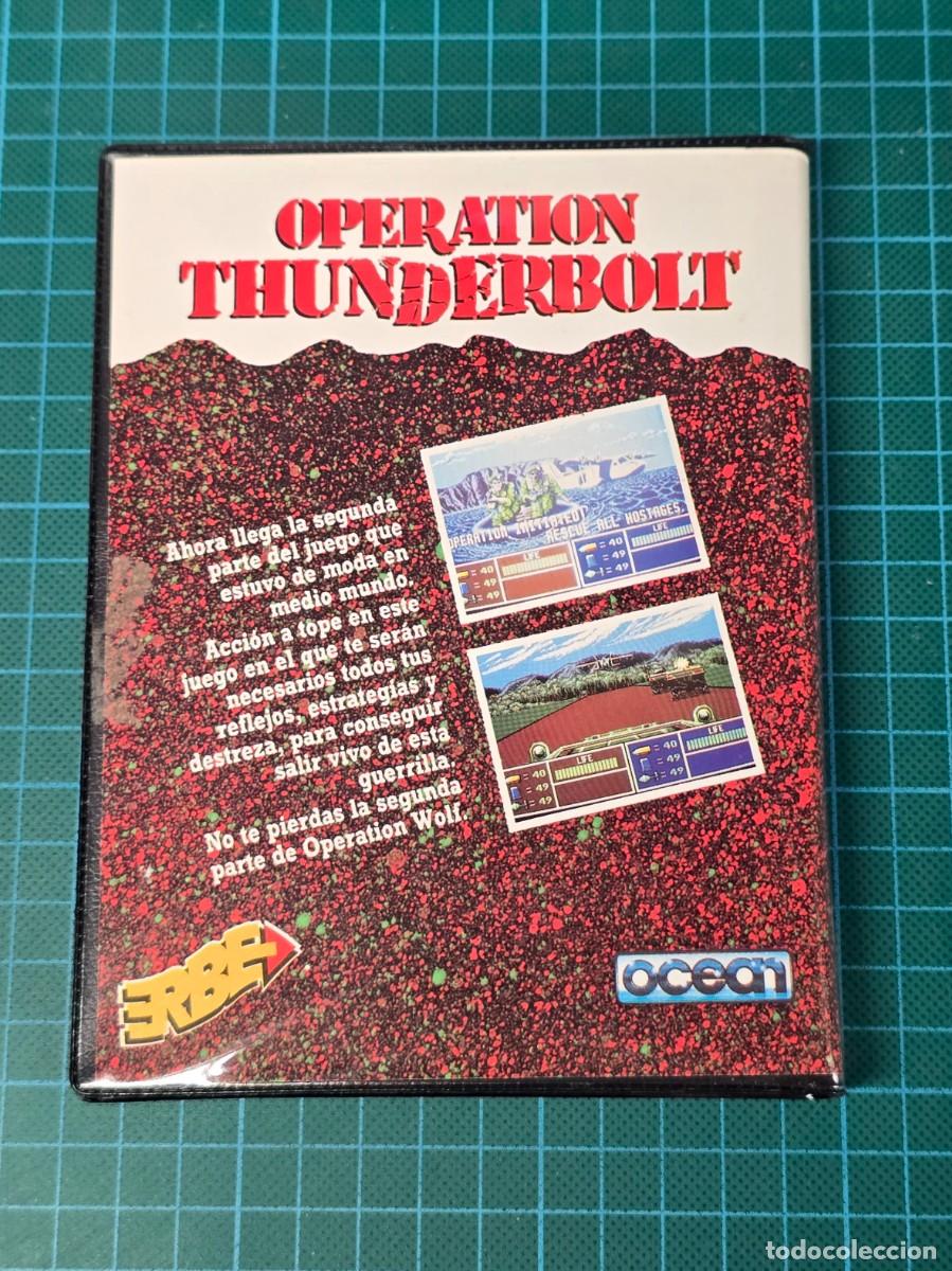 Videojuegos y consolas: Juego Spectrum Operation Thunderbolt - ERBE - Sin Manual - Foto 2