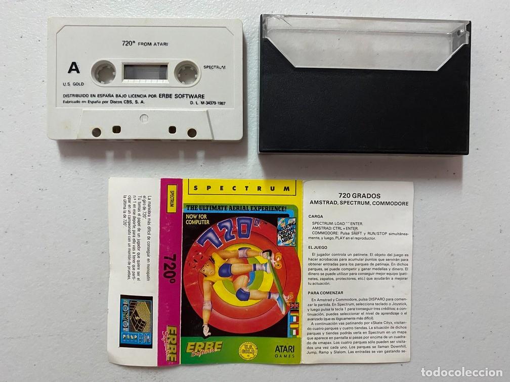 Videojuegos y consolas: 720&ordm; - VIDEOJUEGO SINCLAIR ZX SPECTRUM - Foto 2