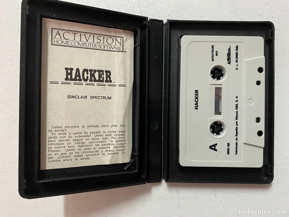 Videojuegos y consolas: HACKER - VIDEOJUEGO SINCLAIR ZX SPECTRUM - Foto 4