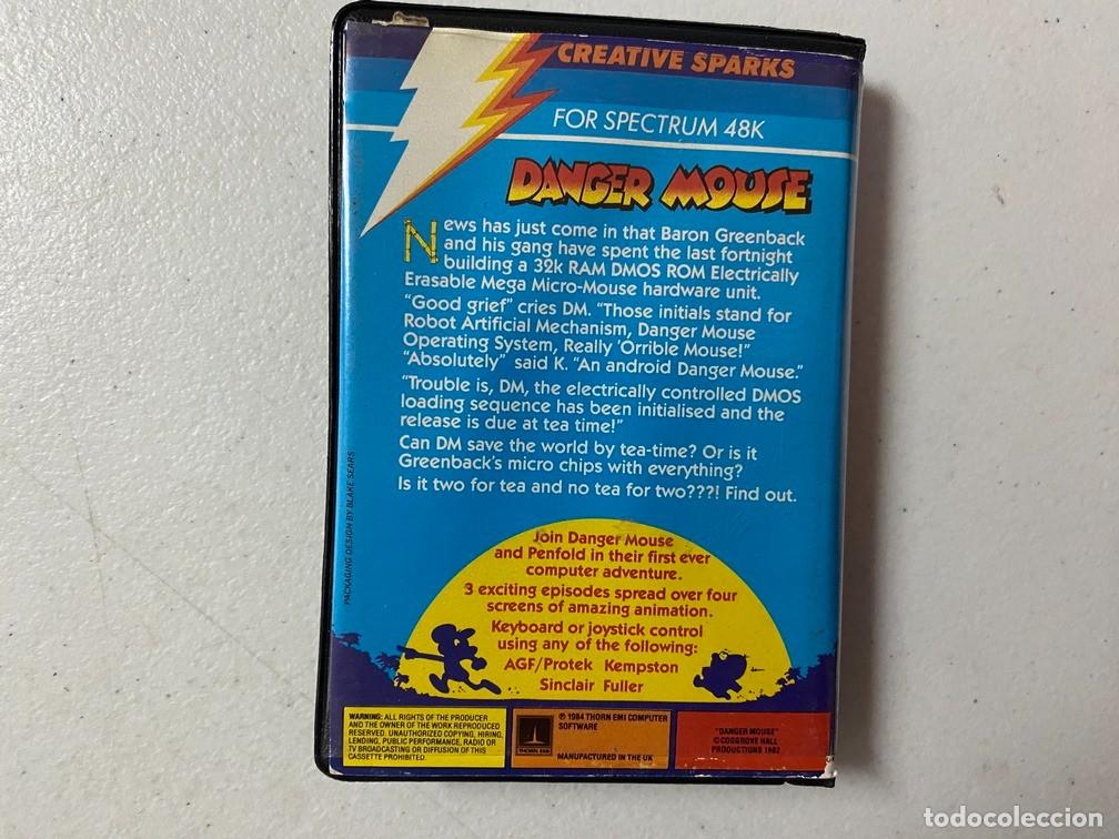 Videojuegos y consolas: DANGER MOUSE - VIDEOJUEGO SINCLAIR ZX SPECTRUM - Foto 2