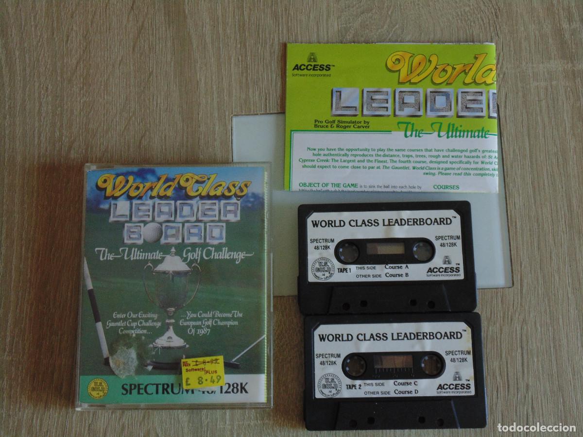 Videojuegos y consolas: Juego Spectrum. World Class loader Board. Access / Us Gold. - Foto 1
