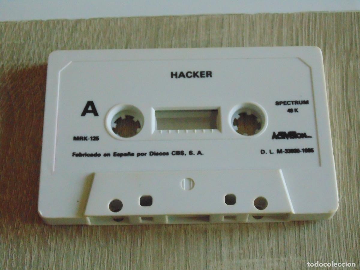 Videojuegos y consolas: Juego spectrum. Hacker. Activision / Proein Soft. - Foto 1