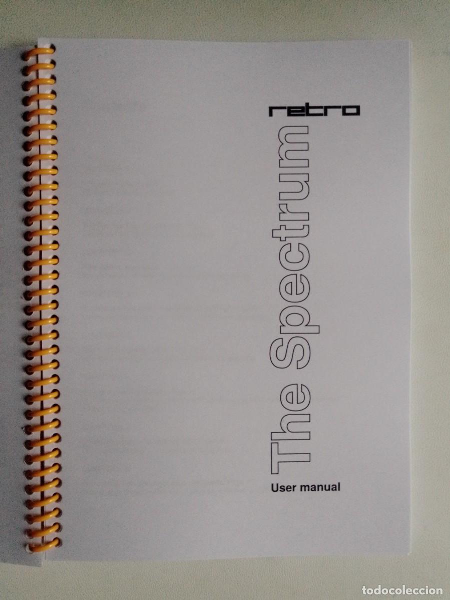 Videojuegos y consolas: THE SPECTRUM manual en color. Ingl&eacute;s. - Foto 1