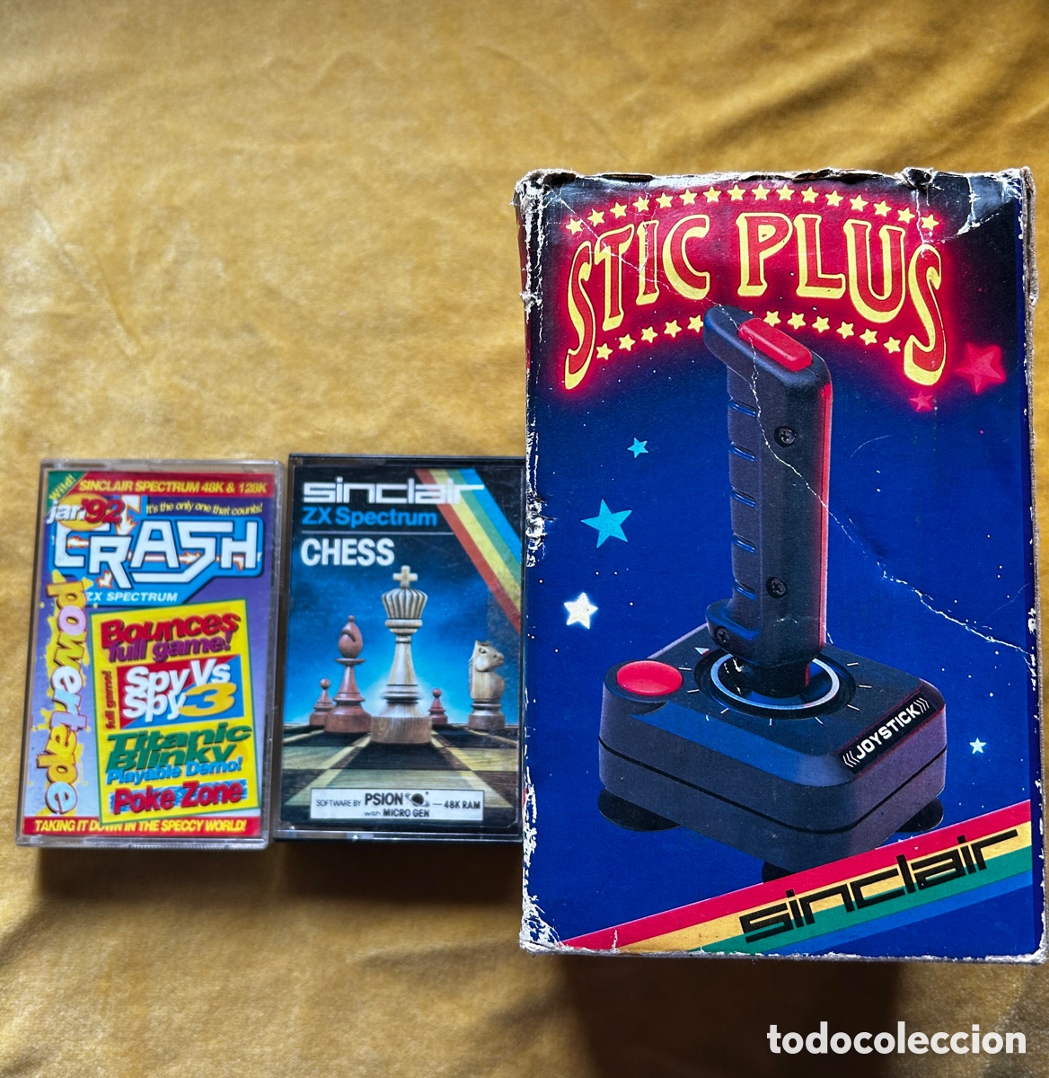 Videojuegos y consolas: Pack Spectrum juegos+Joystick - Foto 1