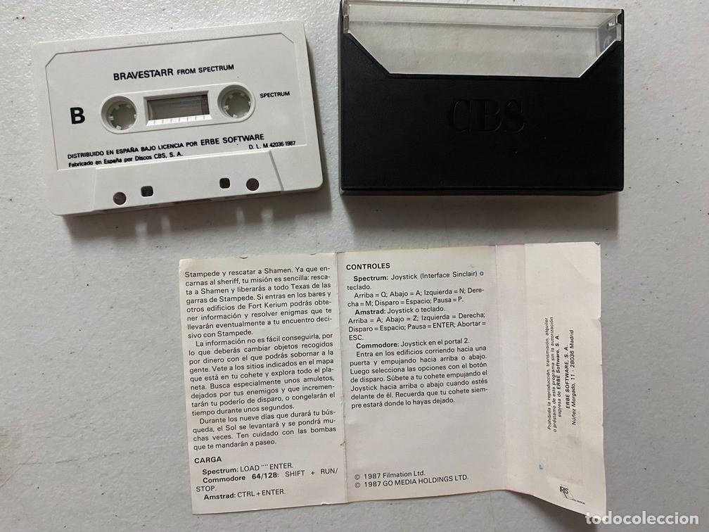 Videojuegos y consolas: BRAVESTARR - ERBE - SPECTRUM VIDEOJUEGO - Foto 3
