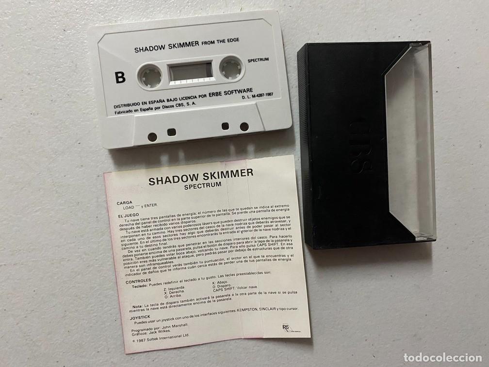 Videojuegos y consolas: SHADOW SKIMMER - ERBE - SPECTRUM VIDEOJUEGO - Foto 3
