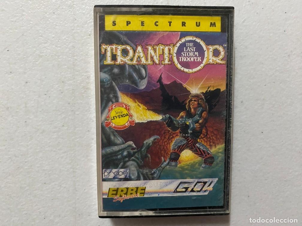 Videojuegos y consolas: TRANTOR - ERBE - SPECTRUM VIDEOJUEGO - Foto 1