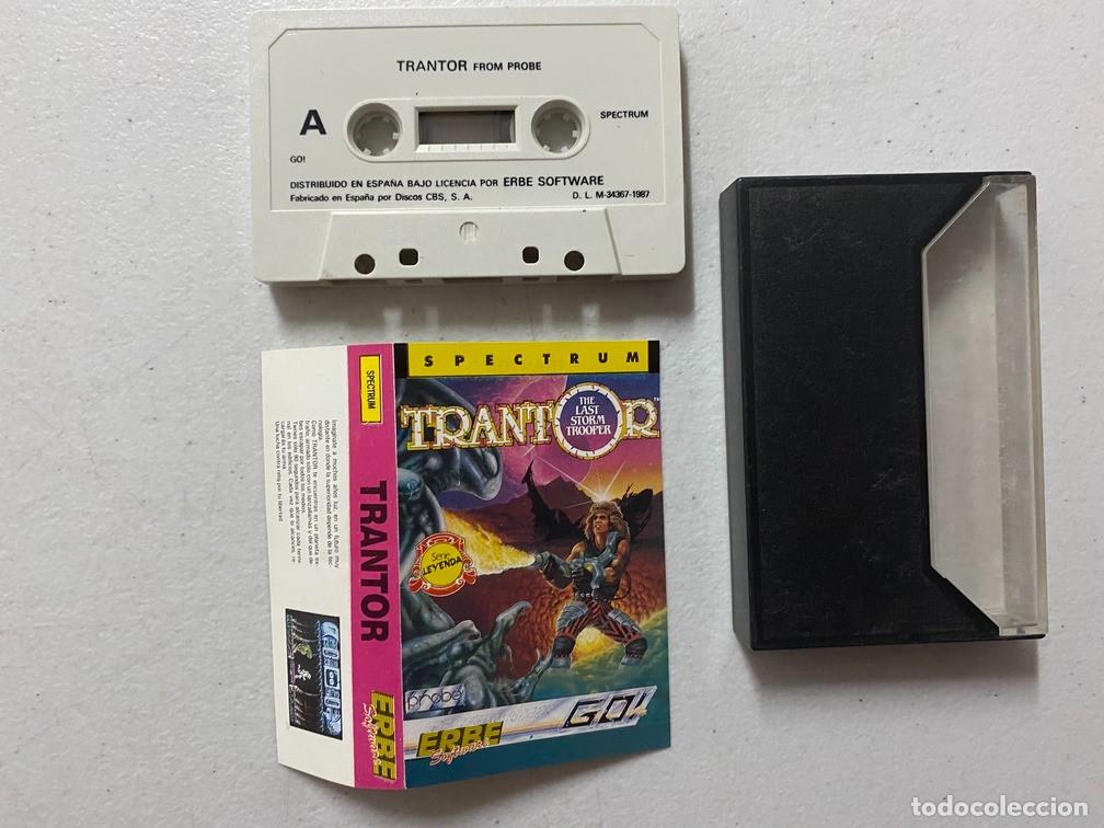 Videojuegos y consolas: TRANTOR - ERBE - SPECTRUM VIDEOJUEGO - Foto 2