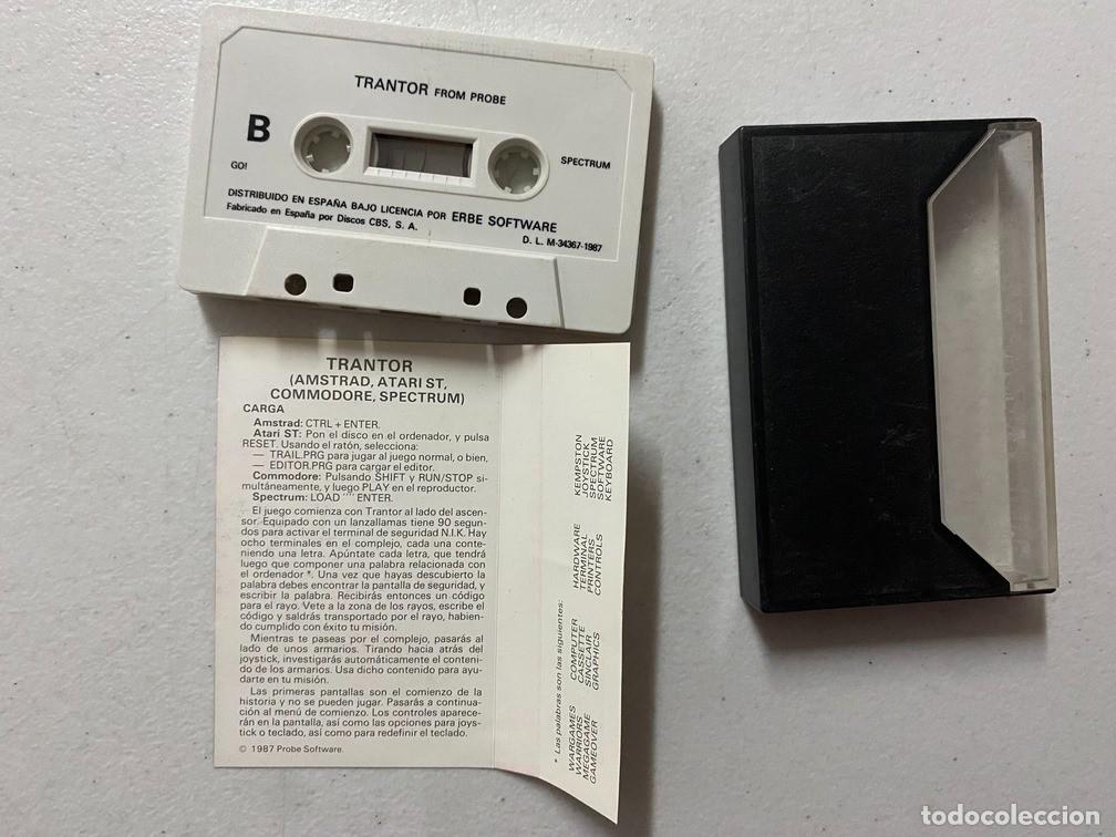 Videojuegos y consolas: TRANTOR - ERBE - SPECTRUM VIDEOJUEGO - Foto 3