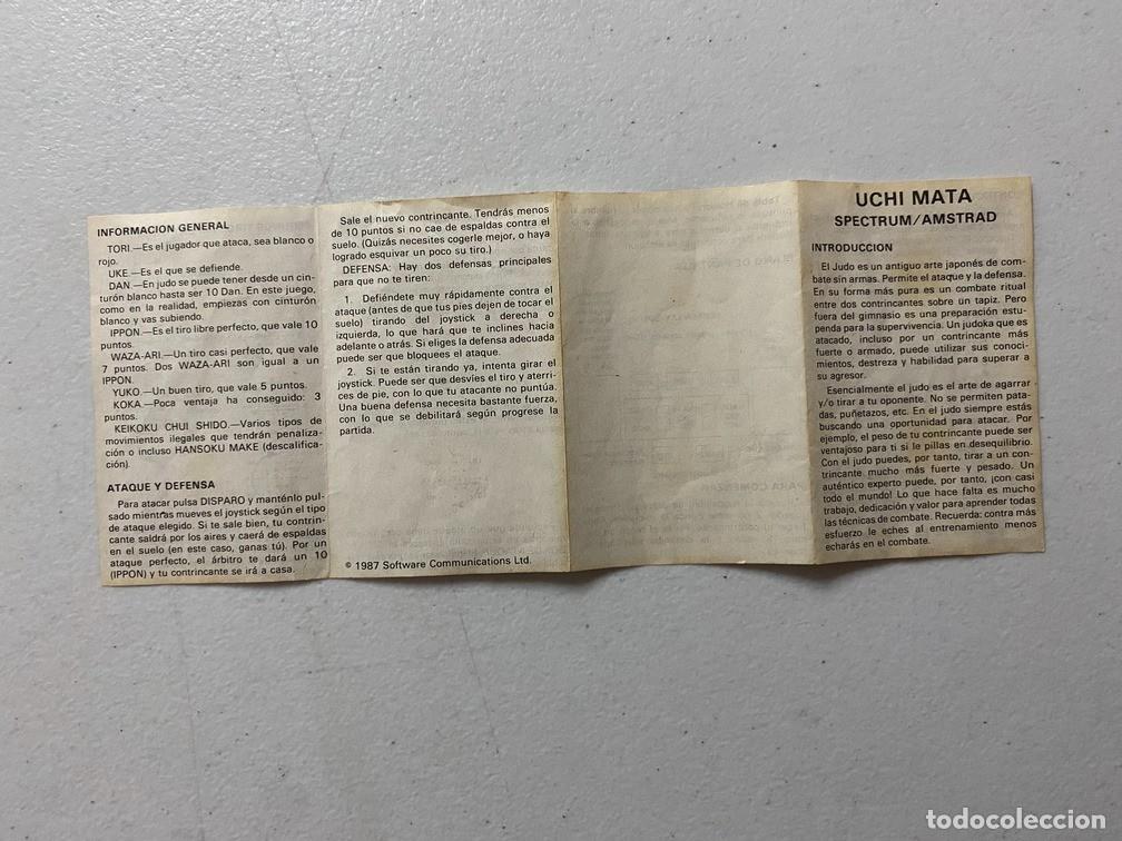 Videojuegos y consolas: UCHI MATA - ERBE - SPECTRUM VIDEOJUEGO - Foto 4