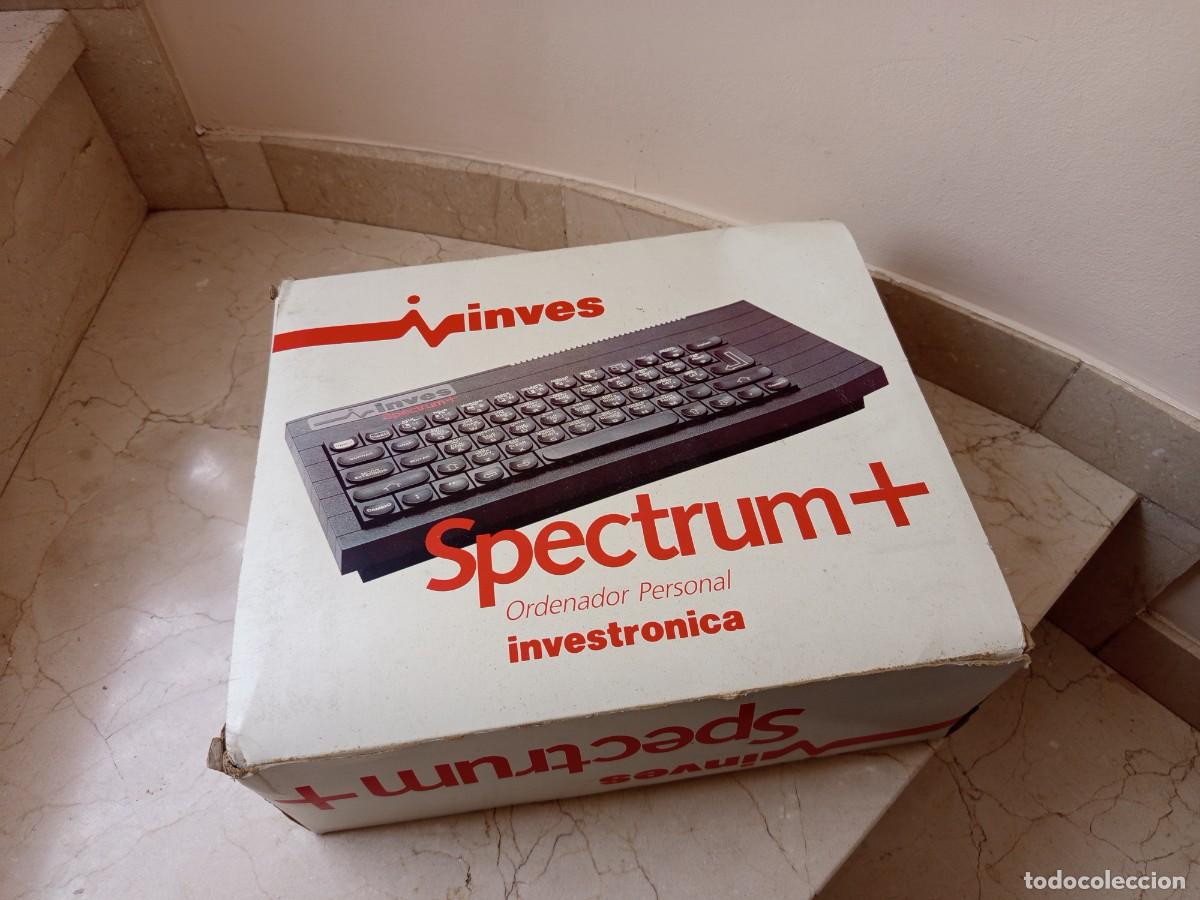 Antiguo ordenador Investronica Spectrum +. En su caja. Muy buen estado