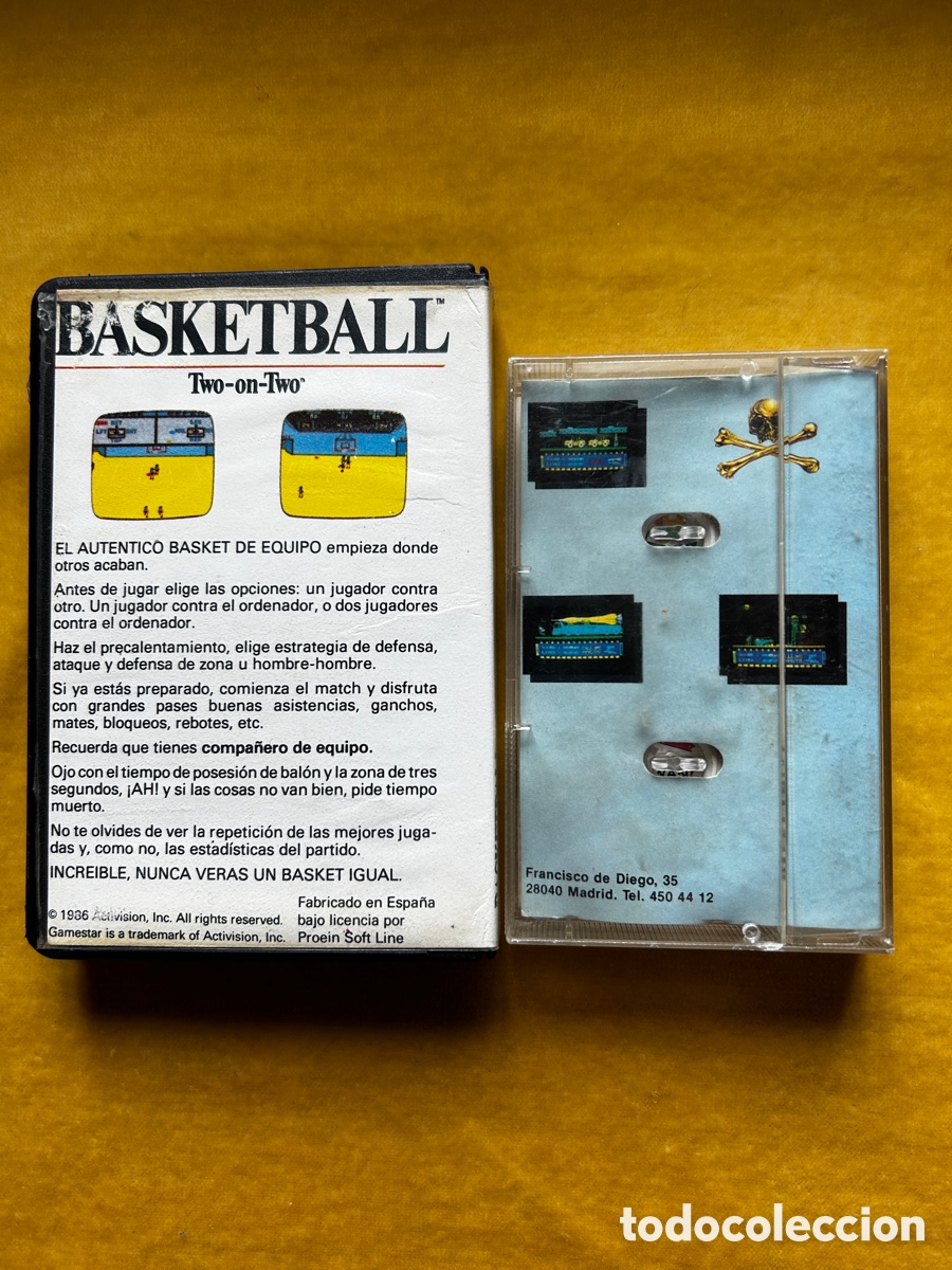 Videojuegos y consolas: Pack Spectrum Basketball + Call me Psycho - Foto 2