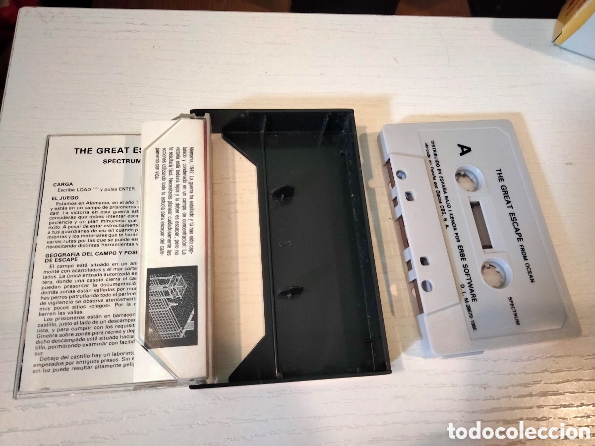 Videojuegos y consolas: The great escape. Spectrum. Erbe Ocean - Foto 4