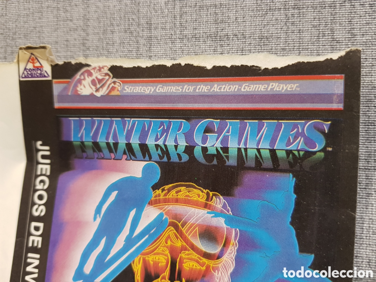 Videojuegos y consolas: SPECTRUM 48k WINTER GAMES EPYX COMPUTER SOFTWARE COMPULOGICAL S.A. 1985 - Foto 6