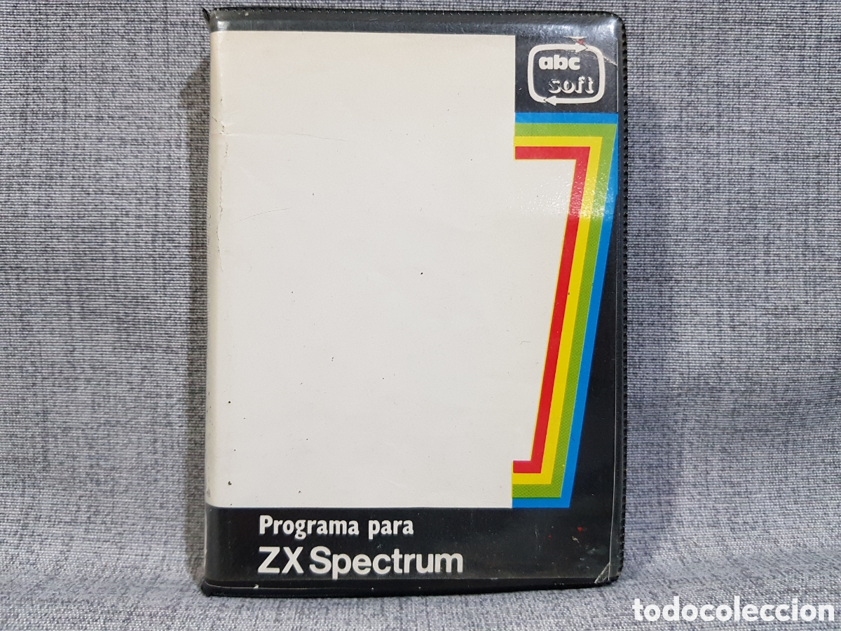 Videojuegos y consolas: ZX SPECTRUM ABC SOFT. ESTUCHE Y DOCUMENTO DE GARANT&Iacute;A - Foto 1