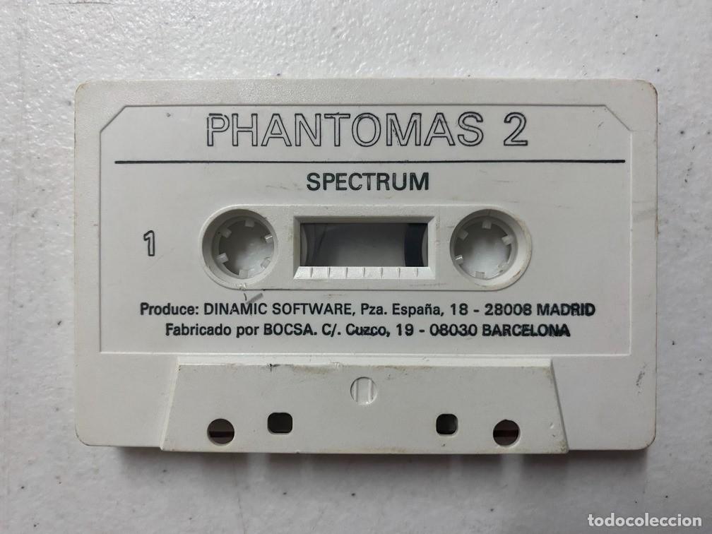 Videojuegos y consolas: PHANTOMAS 2 - S&Oacute;LO CINTA - SPECTRUM VIDEOJUEGO - Foto 1
