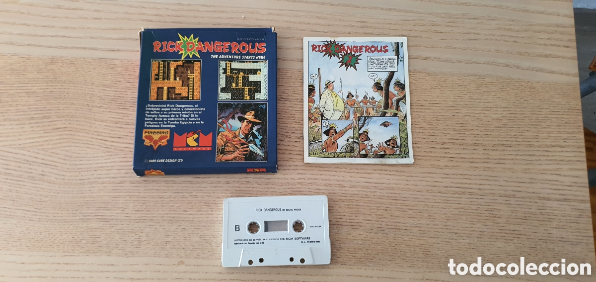 Videojuegos y consolas: Rick Dangerous Spectrum - Foto 2