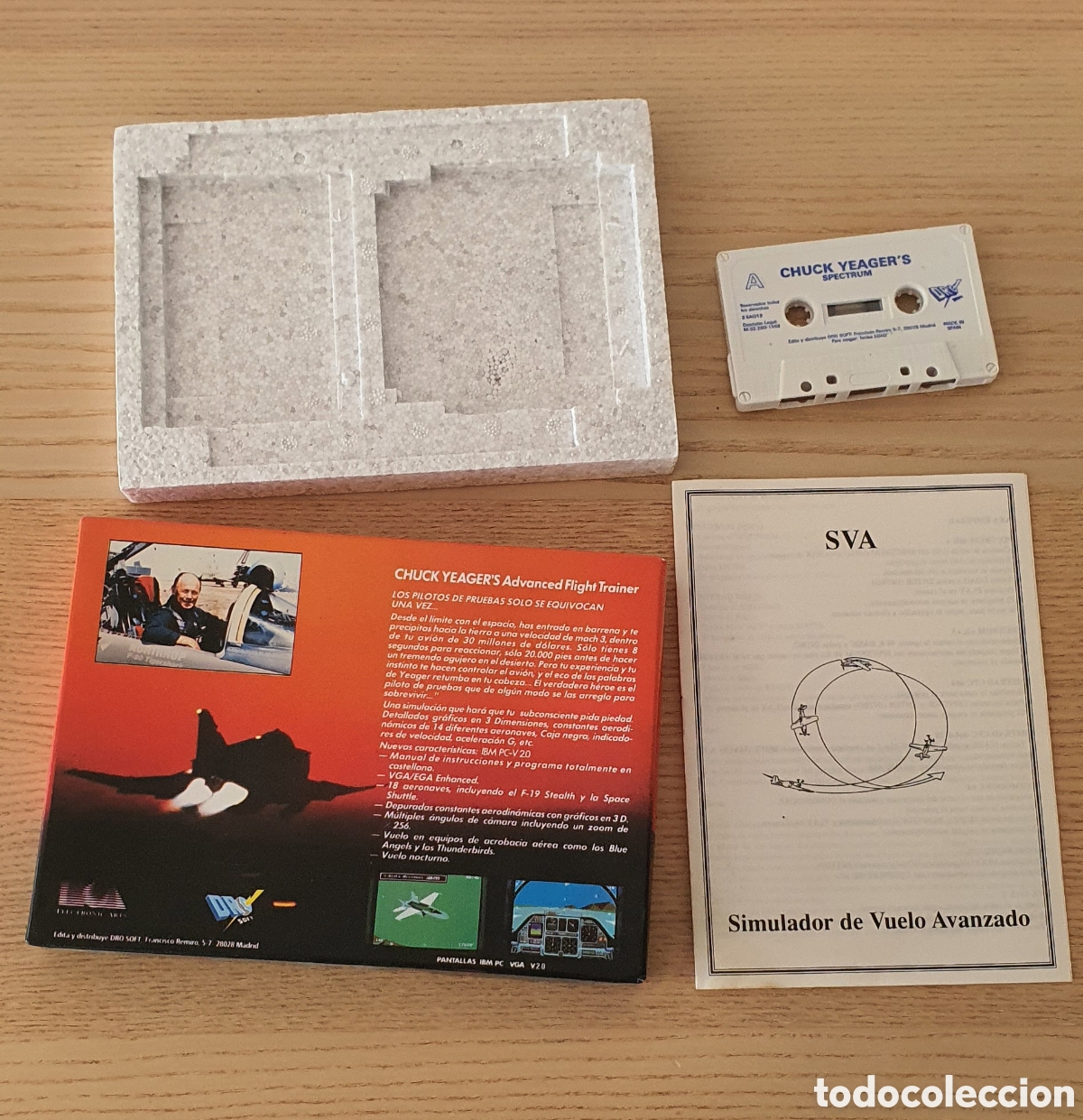 Videojuegos y consolas: Chuck Yeagers Spectrum - Foto 2